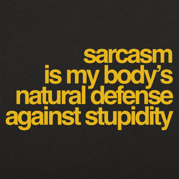 Sarcasm Defense Hoodie