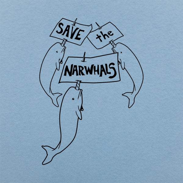 Save The Narwhals Men's T-Shirt