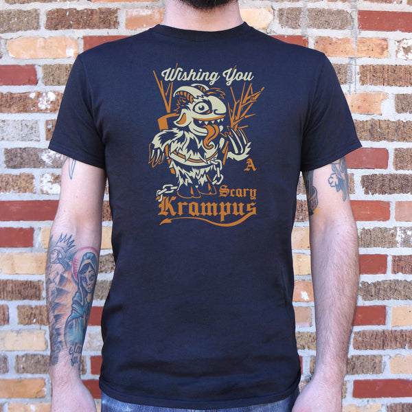 Scary Krampus Men's T-Shirt