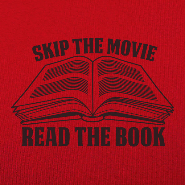 Skip Movie Read The Book Men's T-Shirt