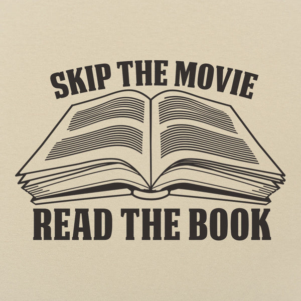 Skip Movie Read The Book Men's T-Shirt