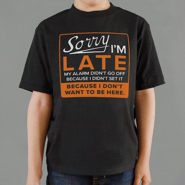 Sorry Alarm Kids' T-Shirt