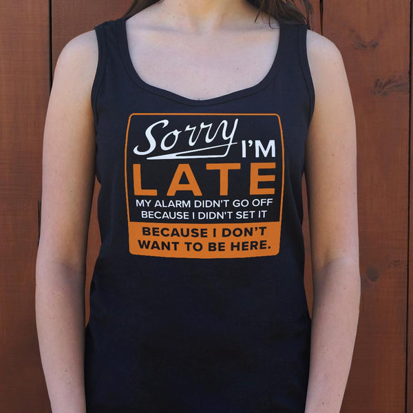 Sorry Alarm Women's Tank