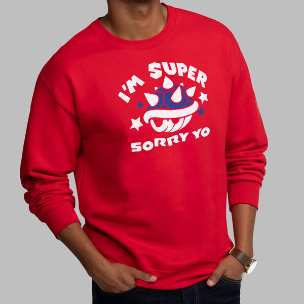 Sorry Blue Shell Sweater