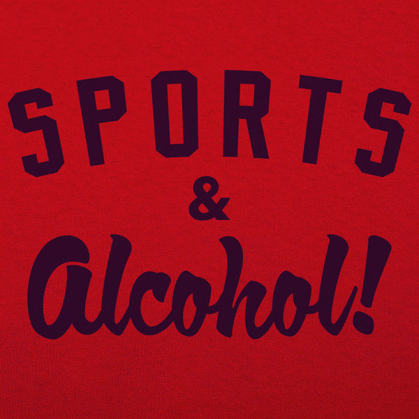 Sports And Alcohol! Men's T-Shirt