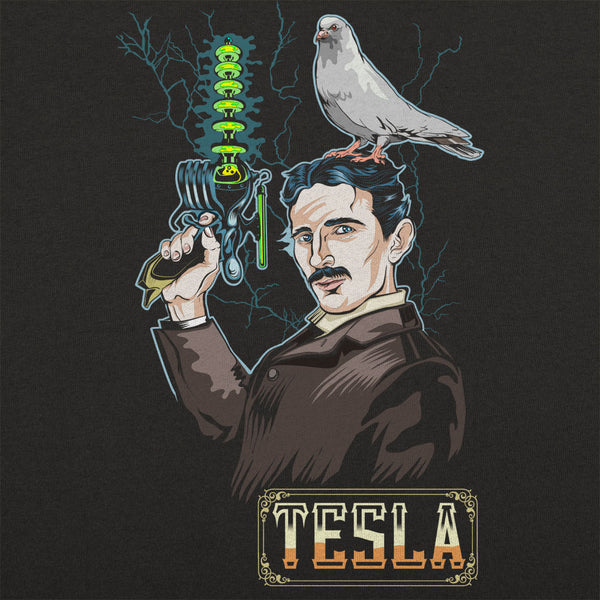 Tesla Power Full Color Men's T-Shirt