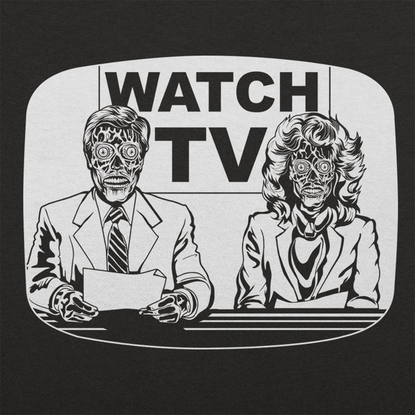 They Live On TV Hoodie
