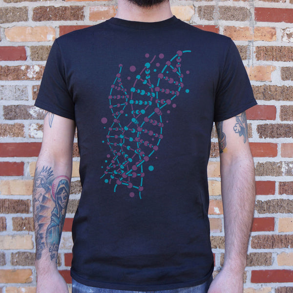 Triple Double Helix Men's T-Shirt