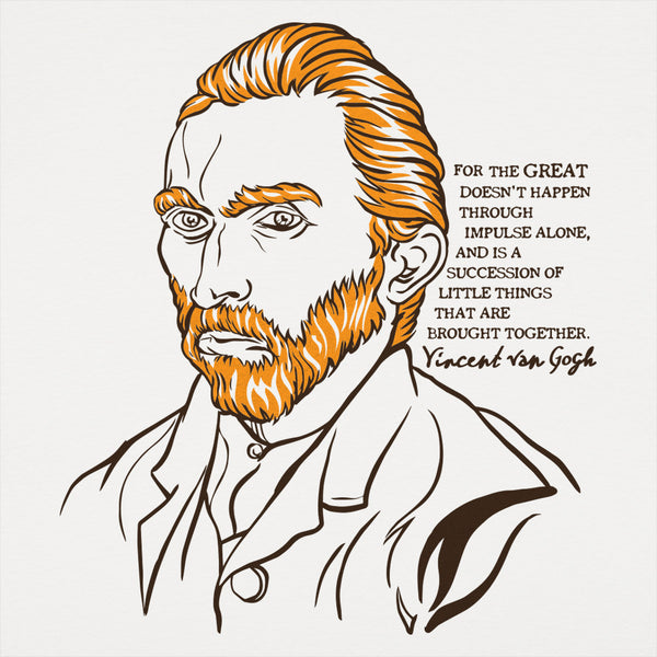 Van Gogh Quote Men's T-Shirt