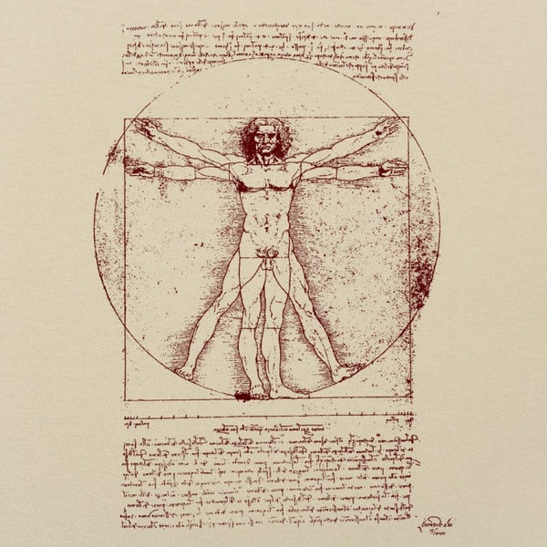 The Vitruvian Man Men's T-Shirt