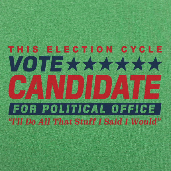 Vote Candidate Men's T-Shirt