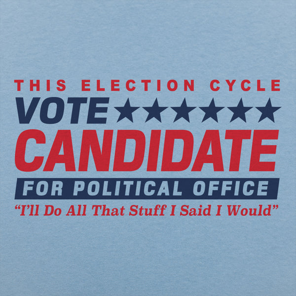 Vote Candidate Men's T-Shirt