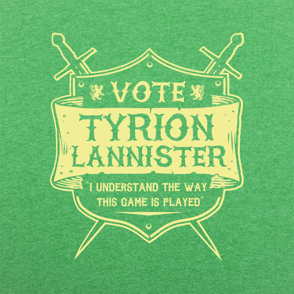 Vote Tyrion Lannister Men's T-Shirt