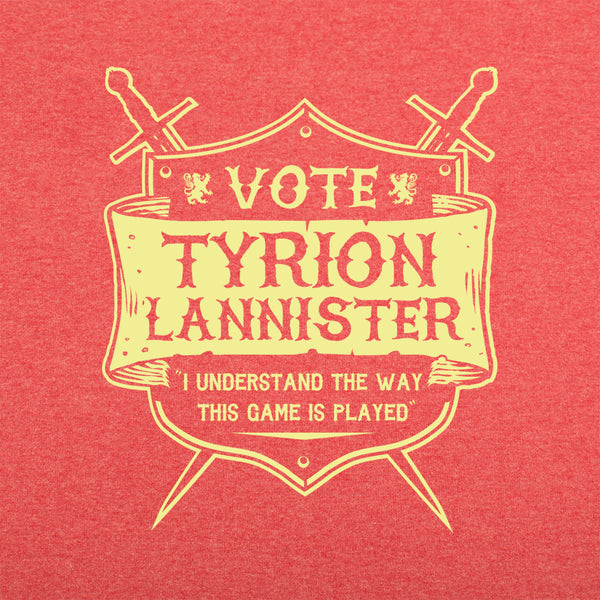 Vote Tyrion Lannister Men's T-Shirt