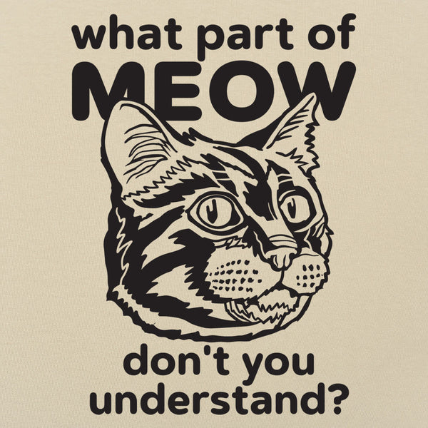 What Part of Meow Men's T-Shirt