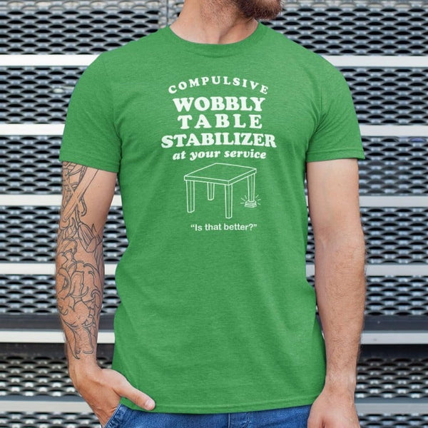 Wobbly Table Stabilizer Men's T-Shirt