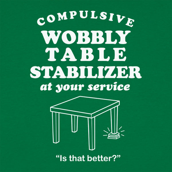 Wobbly Table Stabilizer Men's T-Shirt