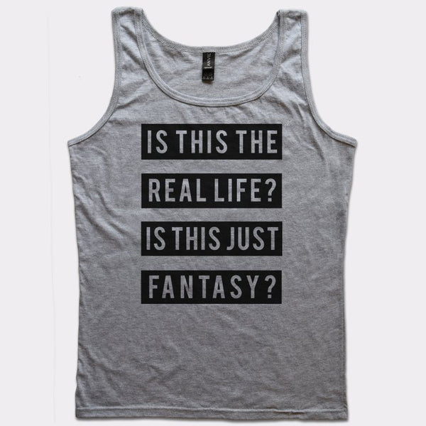 Real Life Or Fantasy? Women's Tank Top