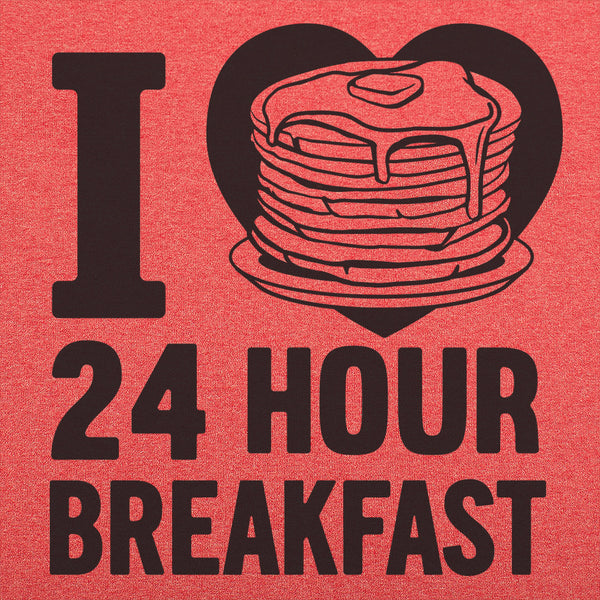 24-Hour Breakfast Men's T-Shirt