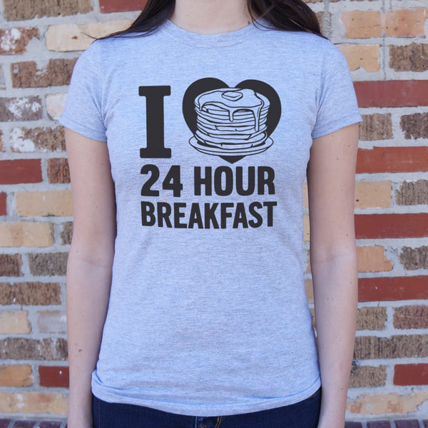 24-Hour Breakfast Women's T-Shirt