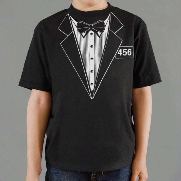 Player 456 Tuxedo Kids' T-Shirt