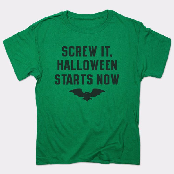 Screw It Halloween Starts Now Men's T-Shirt