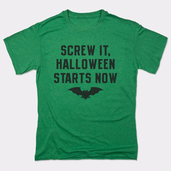 Screw It Halloween Starts Now Men's T-Shirt