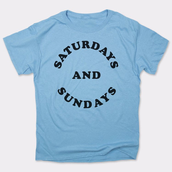 Saturdays And Sundays Men's T-Shirt