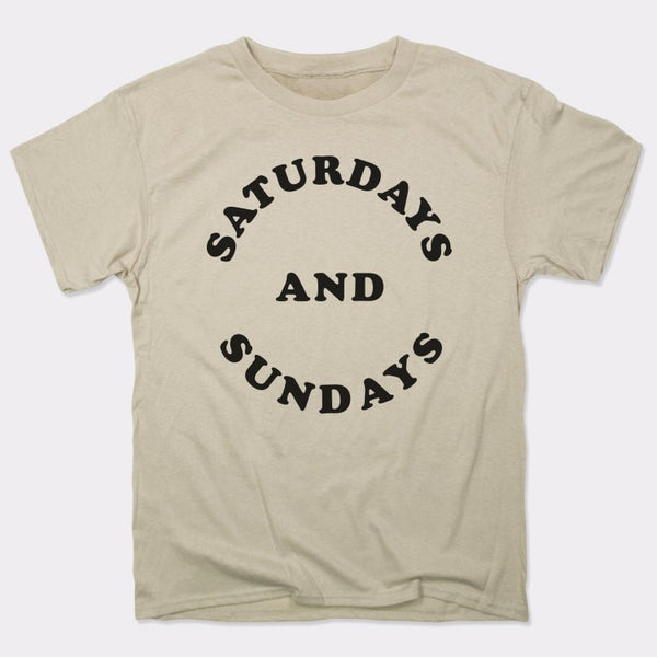 Saturdays And Sundays Men's T-Shirt