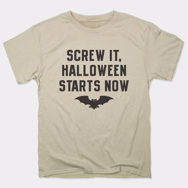 Screw It Halloween Starts Now Men's T-Shirt