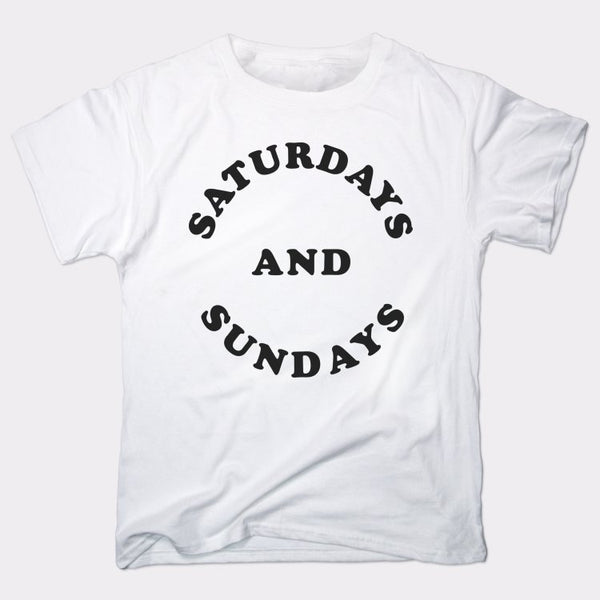 Saturdays And Sundays Men's T-Shirt