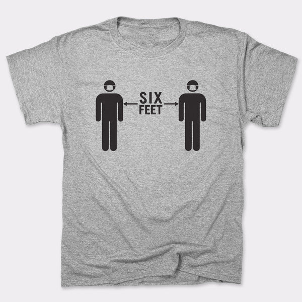 6 Foot Distance Men's T-Shirt