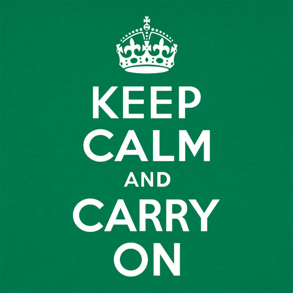 Keep Calm And Carry On Women's T-Shirt