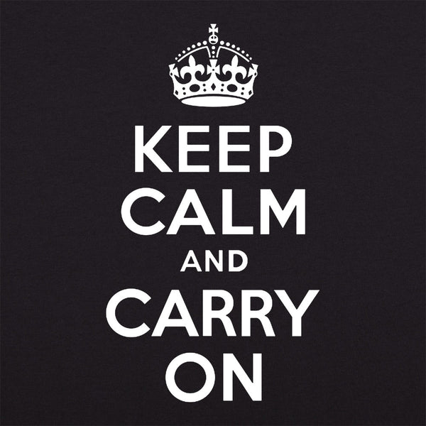 Keep Calm And Carry On Men's T-Shirt