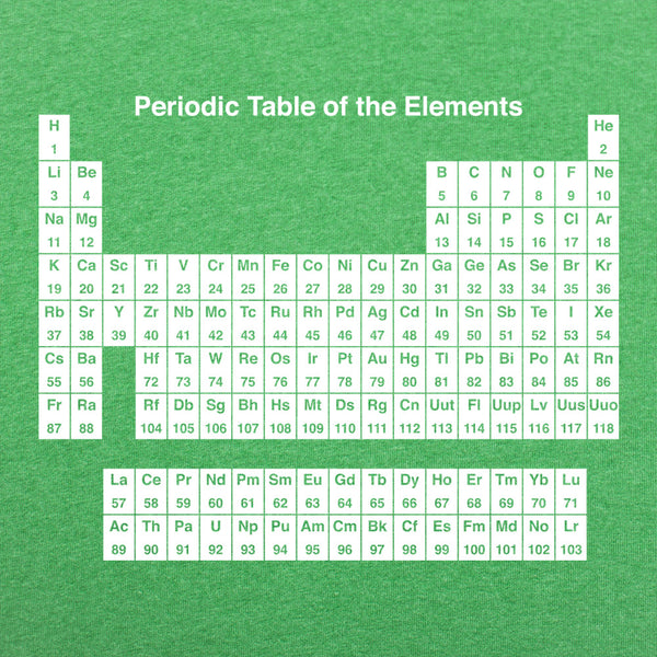 Periodic Table Men's T-Shirt