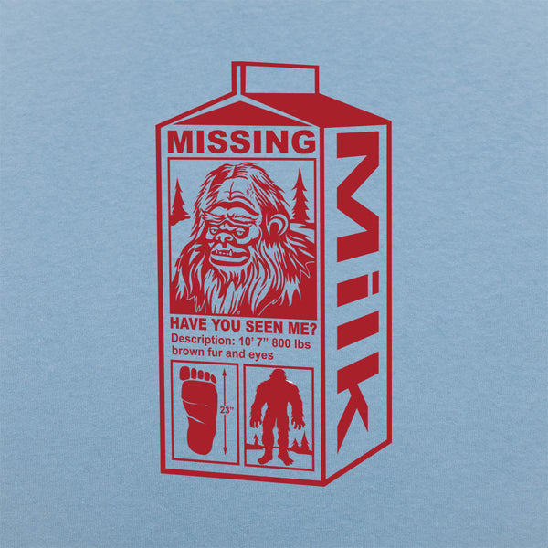 Sasquatch Milk Carton Men's T-Shirt