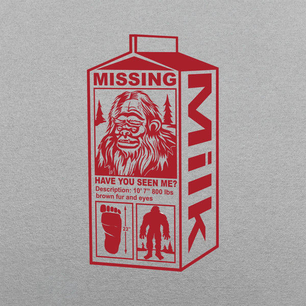 Sasquatch Milk Carton Women's T-Shirt