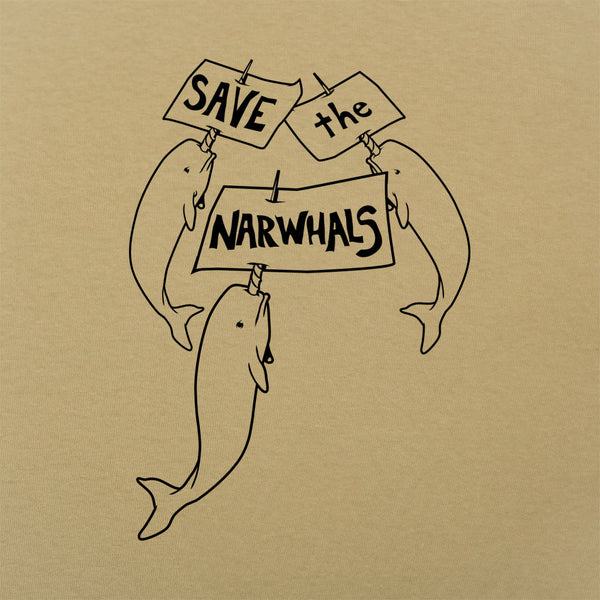 Save The Narwhals Men's T-Shirt