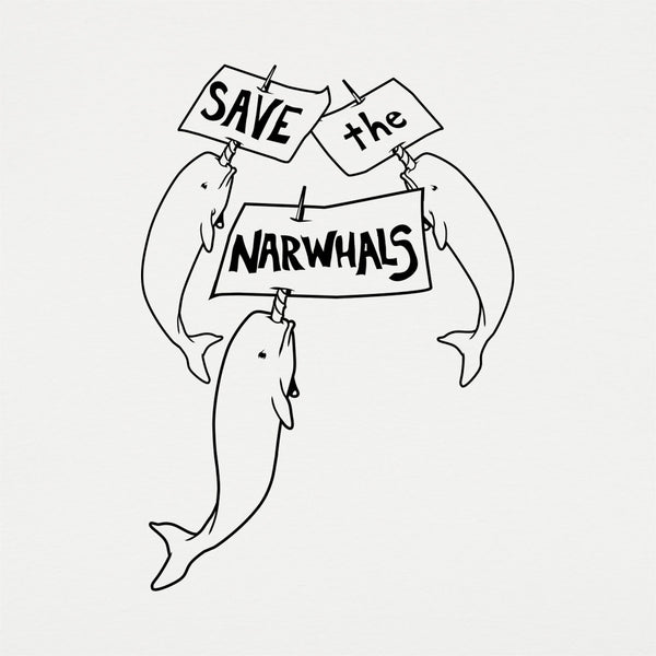 Save The Narwhals Men's T-Shirt