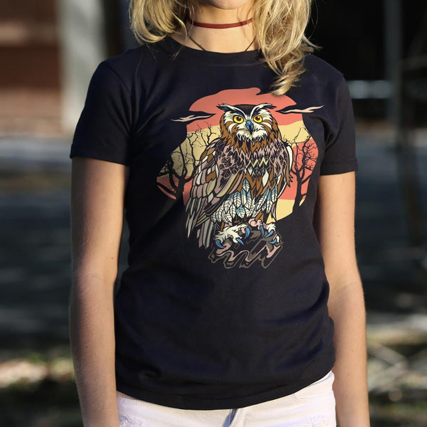 Sundown Owl Women's T-Shirt