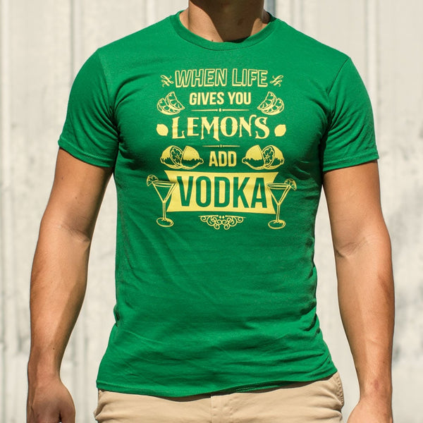 Life Lemons Vodka Men's T-Shirt