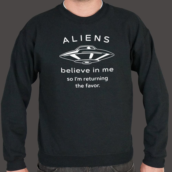 Aliens Believe In Me Sweater