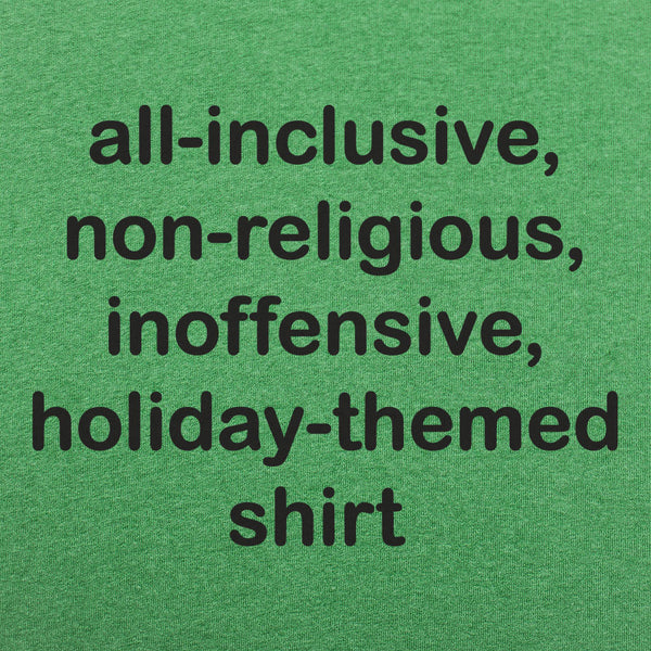 All-Inclusive Holiday Shirt Men's T-Shirt