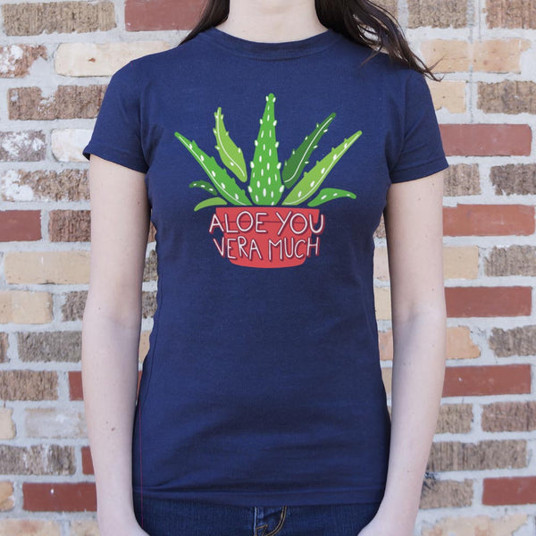 Aloe You Vera Much Full Color Women's T-Shirt