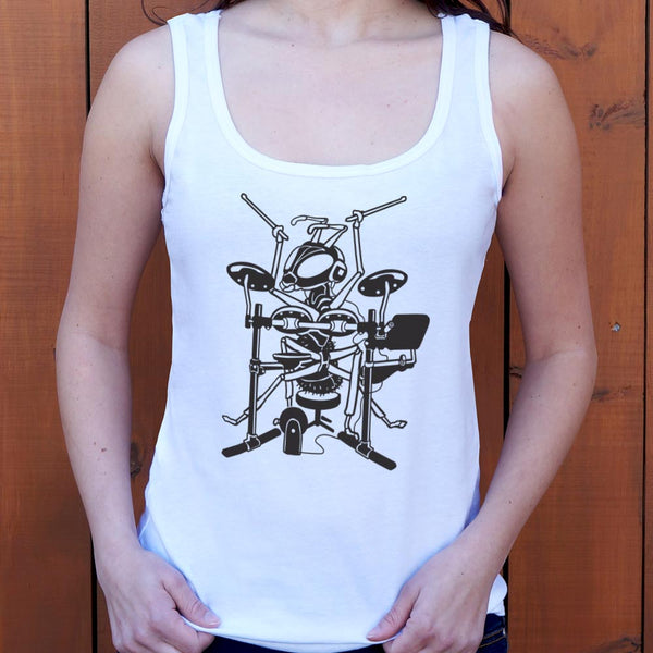 Ant Drummer Women's Tank Top