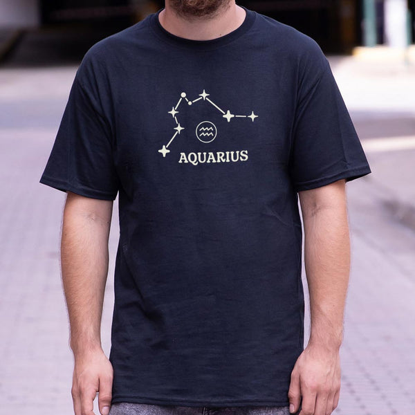 Aquarius Constellation Men's T-Shirt