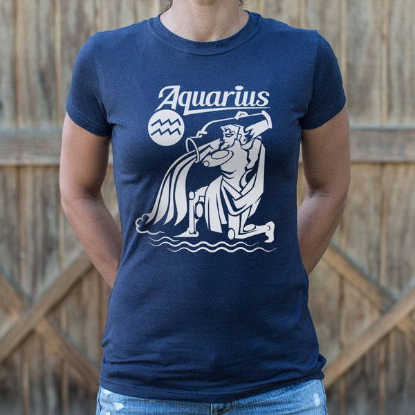 Aquarius Zodiac Women's T-Shirt