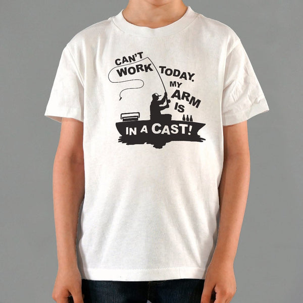 Arm In A Cast Kids' T-Shirt