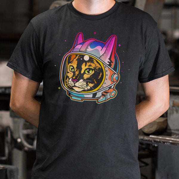 Astro Cat Full Color Men's T-Shirt