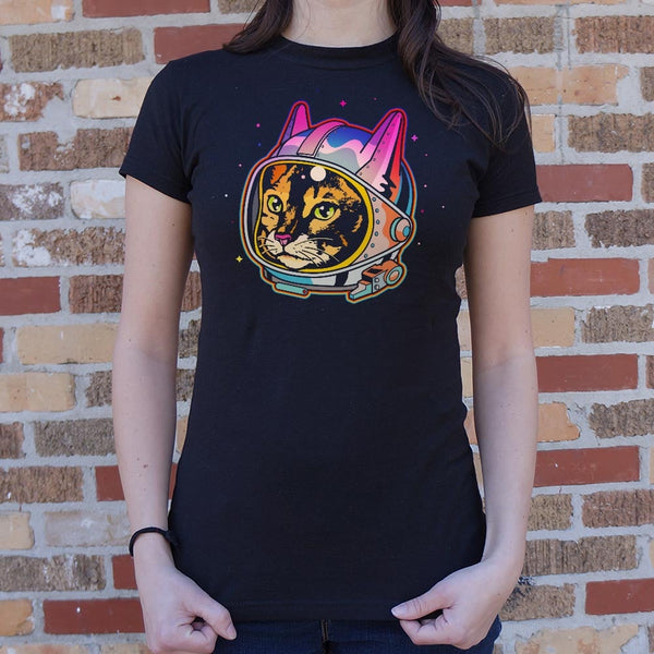 Astro Cat Full Color Women's T-Shirt